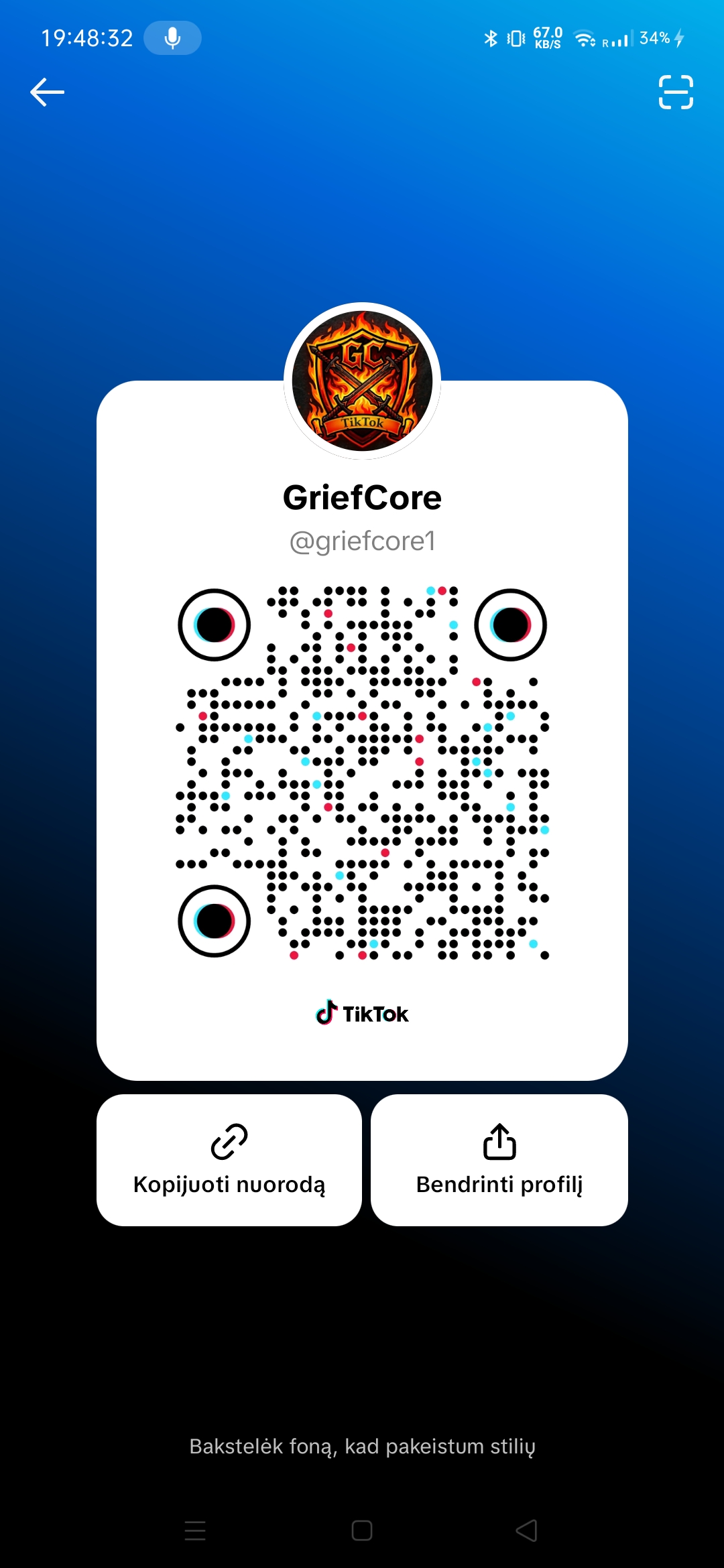 TikTok QR Code